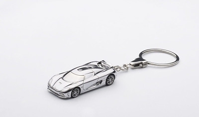Koenigsegg Agera 1/87 Scale Model Car Keychain (Aluminum) by AUTOart 41628