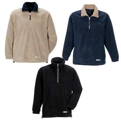 Planam Relax Fleece Troyer Arbeitspullover Herren Pulli Pullover Workwear 