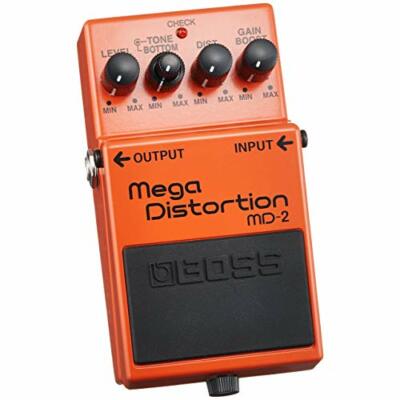 BOSS Mega Distortion MD-2 Guitar Effects Pedal w/ Tracking NEW