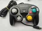 Official Nintendo Black Gamecube Controller Tight Stick OEM Clean