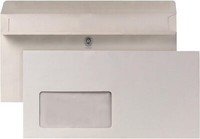 BriefumschläGe Din Lang Mit Fenster (1000 StüCk) Selbstklebend Recycling 75G/Qm