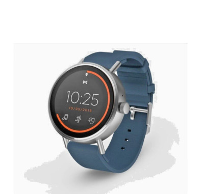 Misfit  Vapor 2  44mm  Silver with Blue Silicone Strap Smartwatch MIS7201 (O)