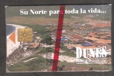 Dunes (III) Hotel & Beach Resort 500 Bs Venezuela Phonecard only 5.000 Ex.  Rare