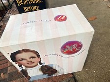 Wizard of Oz Emerald City Tea Teapot Set Cups Saucers Dorothy 2000 New Box