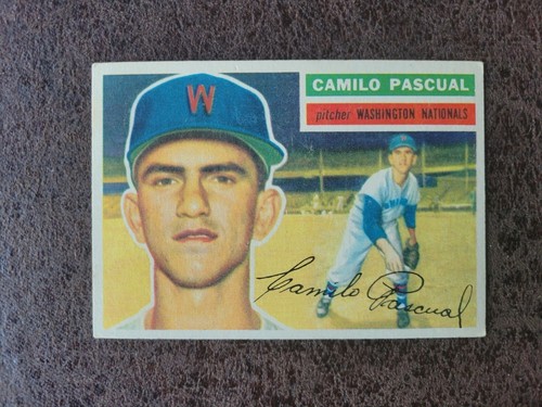 1956 Camilo Pascual [White Back] #98