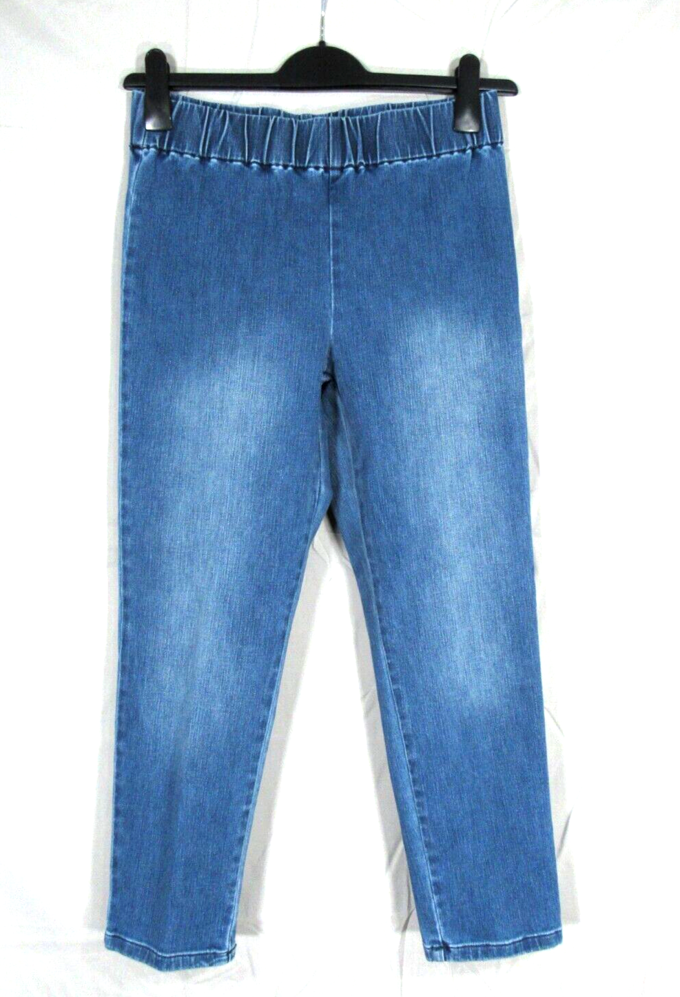 SOFT SURROUNDINGS Pull-On SUPREMELY SOFT Medium Blue Jeggings SKINNY LEG Jeans S