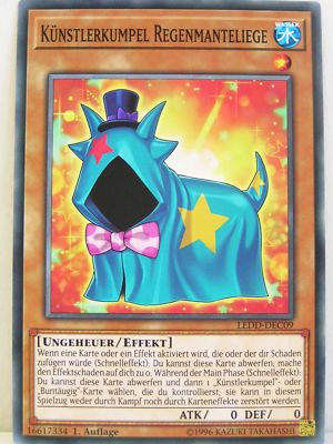 Yu-Gi-Oh - 2x #C009 Künstlerkumpel Regenmanteliege - LEDD - Legendary Dragon Dec