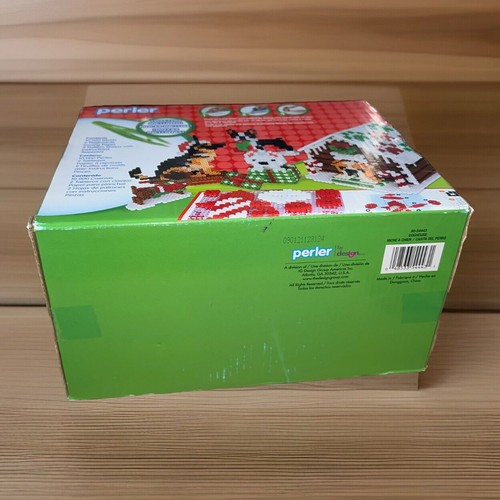 Perler Lebkuchen Hundehütte 3D Weihnachten Sicherung Perlen Kit für Kinder und Familien A3 - Bild 3 von 4