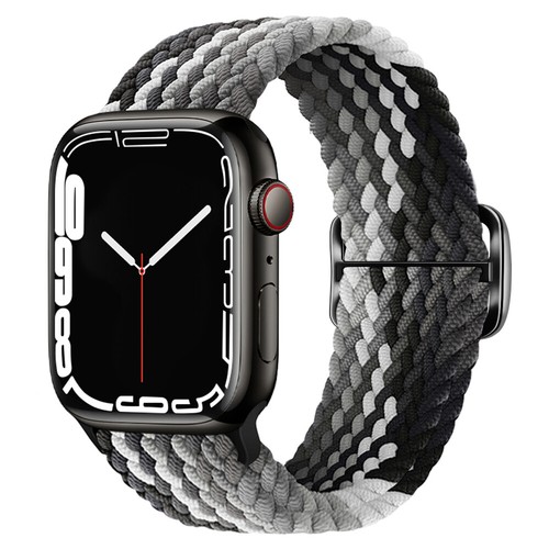 Braided Nylon Sport Band for Apple Watch 11 10 9 8 7 6 5 SE 40/44/41/45/42/46mm - Picture 15 of 68