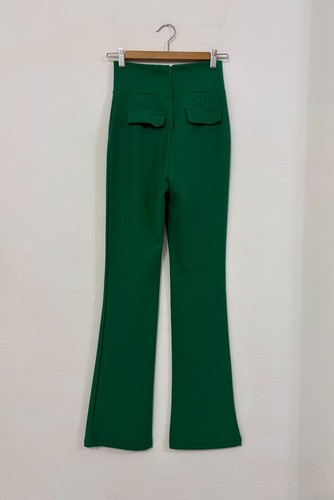 Pantalone verde bottoni Tg S - Foto 5 di 11
