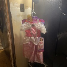 NEW DISNEY PRINCESS SLEEPING BEAUTY COSTUME SIZE KIDS 4-6X FAST/FREE SHIPPING