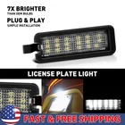 6000K White LED Plate License Tag Light Lamp For 15-22 Dodge Charger Challenger