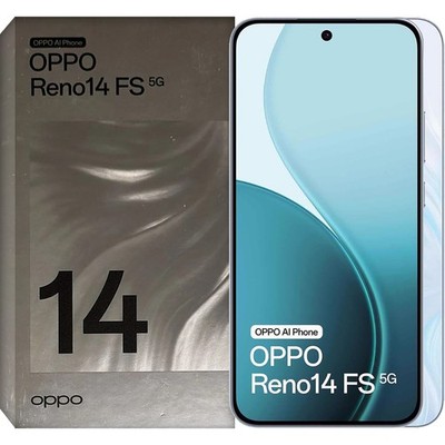 Oppo Reno14 FS 5G Blue 512GB + 12GB Dual-SIM Factory Unlocked GSM NEW