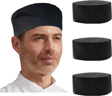 Pcs Unisex Vent Chef Hats Adjustable Kitchen Cooking Caps with Breathable Mesh T