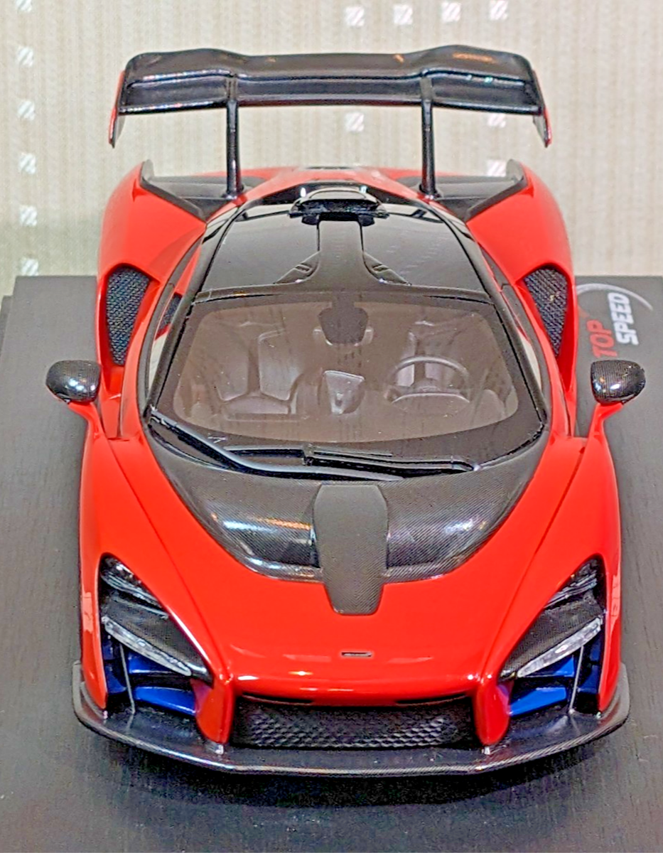 TopSpeed 1/18 McLaren Senna Mira Orange TS0246 Resin Model Rare | eBay