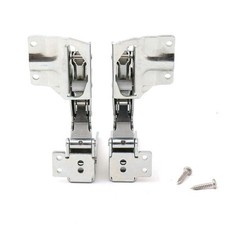 Robust Metal Refrigerator Hinges Set Left and Right Installation Solution