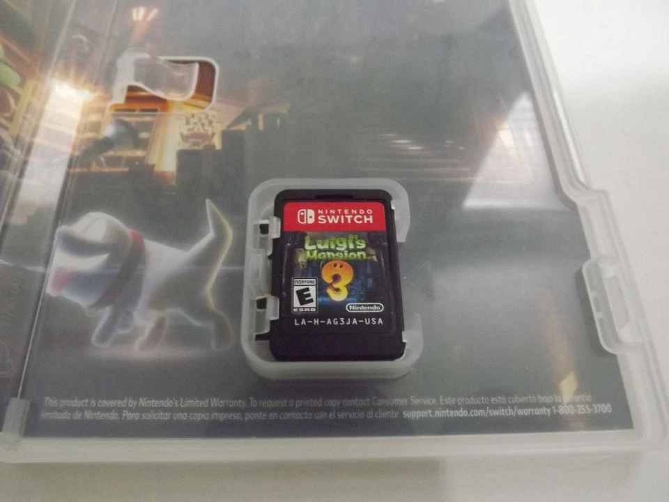 Nintendo Switch Games - Lot of 4 - Luigi - Dragon Quest - Splatoon 2 - Mario Rab - Image 3 of 4