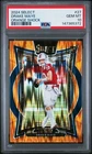 2024 Panini Select #27 Drake Maye Orange Shock PSA 10