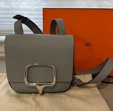 Hermès della Cavalleria Mini 18 leather bag crossbody Veau Epsom NWT! Rare!