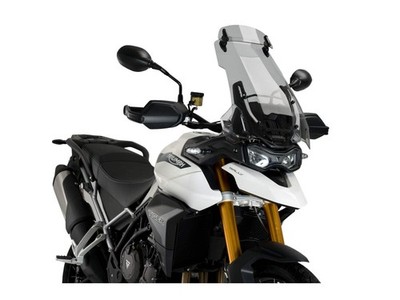 Puig Touring Screen & Extender Light Smoke for Triumph Tiger Sport 850 (20-24)