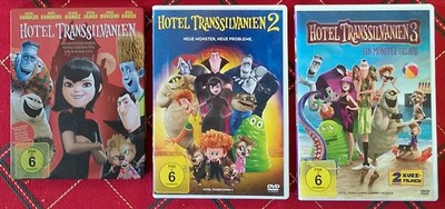 DVD+Blu-ray:  Hotel Transsilvanien  1+2+3 von Chris Sanders (2013/14)
