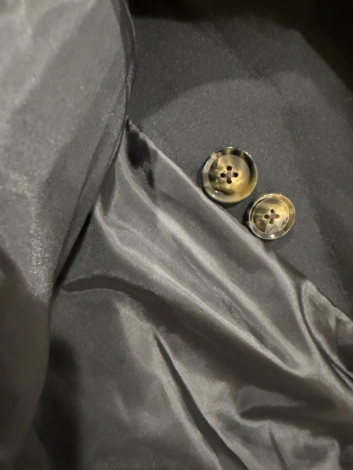 London Fog Women’s Black Trench Coat XXL Belted Button Front Classic Style NEW