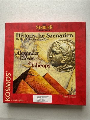 1998 Kosmos Die Siedler von Catan Historische Szenarien I Game SG-358