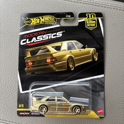 ミニカー HotWheels Mercedes-Benz 190 EVO *CHASE* Hot Wheels Premium Modern Classics Gold CHASE Mercedes Benz 190 E