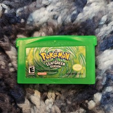 Original Pok mon: Leaf Green Version Game Boy Advance, 2004 Authentic