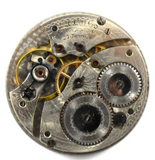 Vintage Waltham Grade 225 12s 17J Hunting Pocket Watch Movement lot.qq
