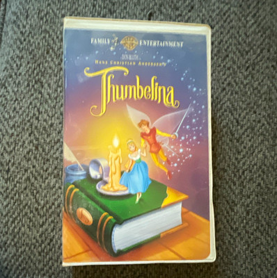 Warner Home Video Thumbelina VHS Clamshell G Full Screen NTSC 1994 Musical