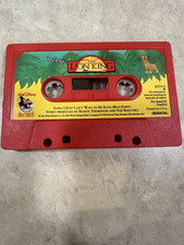 The Lion King 1994 Cassette Tape ONLY 60254-4 Walt Disney Records