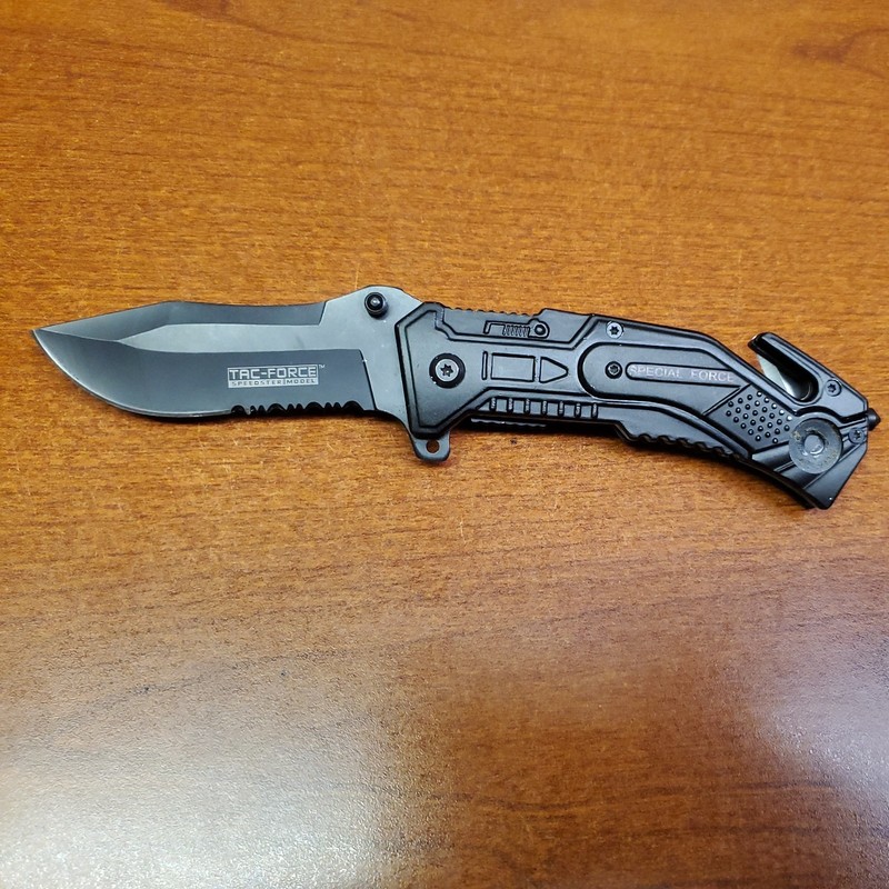 Special Forces Folding Knife Black