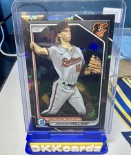 Topps 2024 Bowman Sapphire Jackson Holliday #BCP-47 Orioles Black /10 Rookie
