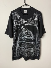 Vintage Mac Dre Men's L Black Shirt 90s Y2K Thousand Dollar Bill Rap Hip Hop