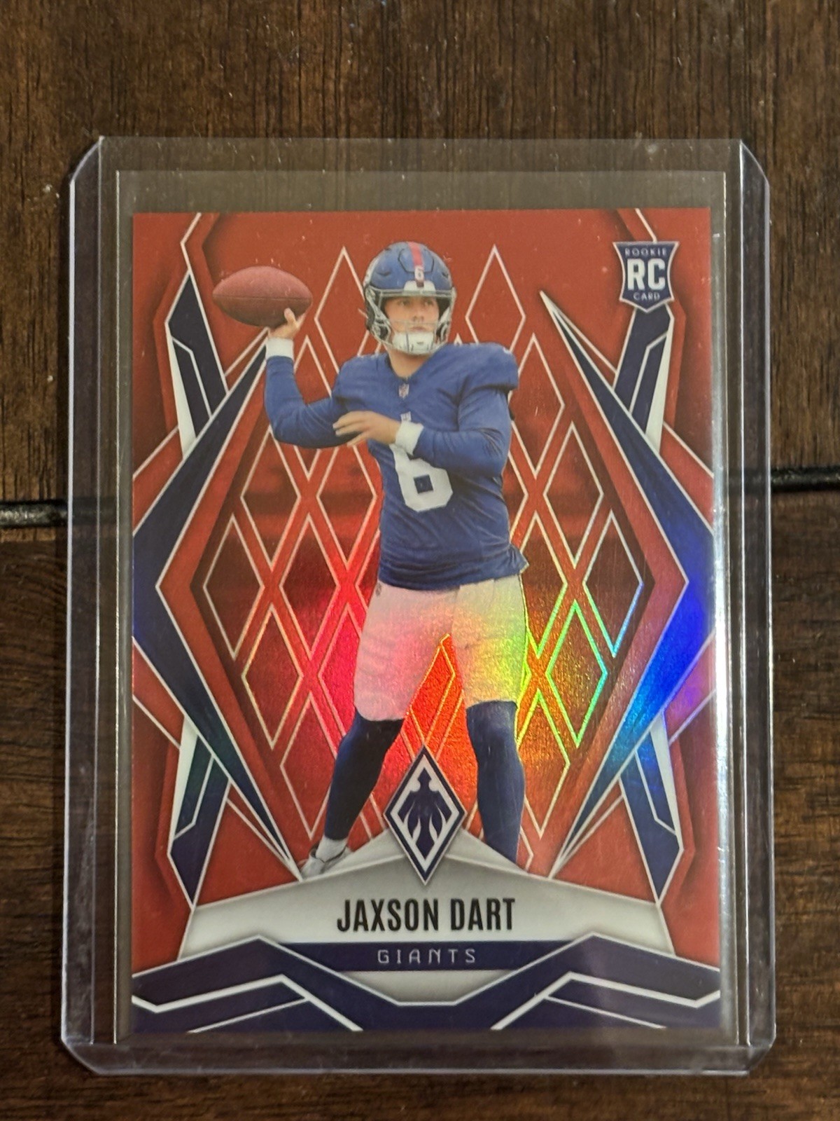 2025 Panini Phoenix - Rookies Jaxson Dart #200 Red /99 (RC)