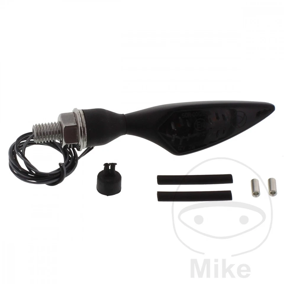 Mini clignotant Kellermann Micro Rhombus Noir foncé FL / RR LED connecteur M8 - Photo 1/1