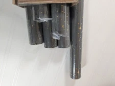 Spritz Black Gift Wrap Paper Gold Stars 20 Sq Ft — 6 Pack