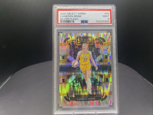 2024 Panini Select WNBA - Cameron Brink #56 Silver Flash Prizm (RC) Mint PSA 9
