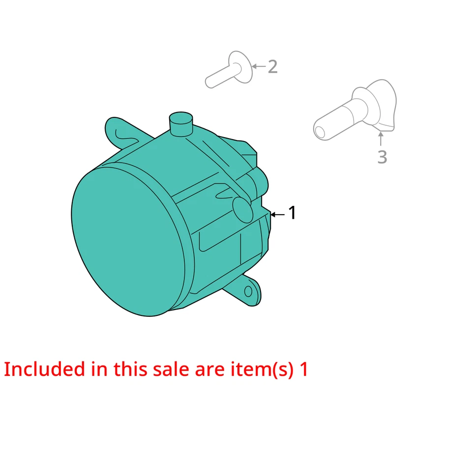 2011 - 2018 PORSCHE CAYENNE OEM RIGHT FRONT BUMPER LED FOG LIGHT LAMP - Image 3 of 4