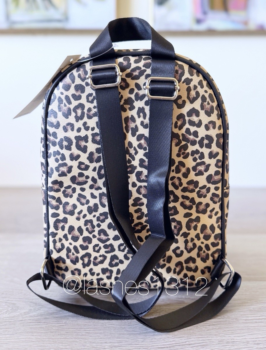 Steve Madden Leopard Print Mini Backpack in Tan and Black Steve Madden Mini Leopard Backpack | Mercari main image 4