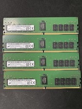 16GB 2Rx8 PC4-3200AA DDR4 Micron MTA18ASF2G72PDZ-3G2E1UI Memory ECC REG LOT OF 4
