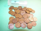 1920-P Lincoln Wheat Cent Penny Roll- All Coins Fine or Better Grade