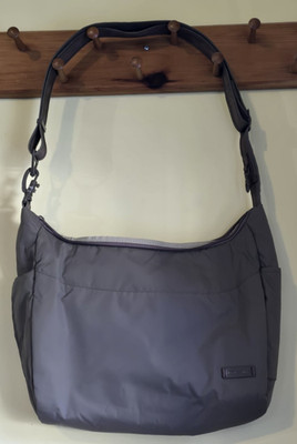 Pacsafe Crossbody Bag Citysafe 200 Travel Security Shoulder Bag Taupe NWOT