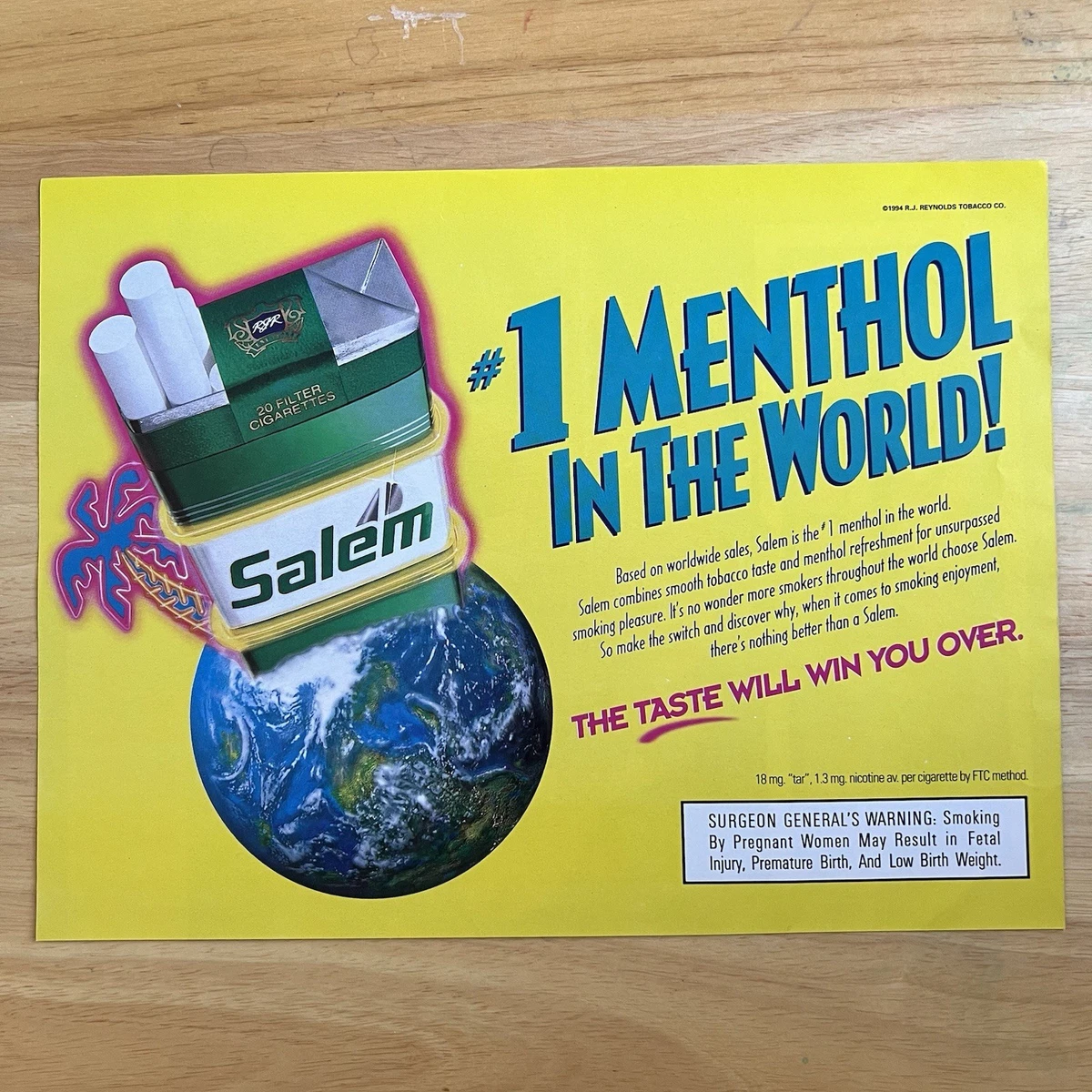 do they still sell salem cigarettes Salem Collectible Tobacco Cigarettes for sale