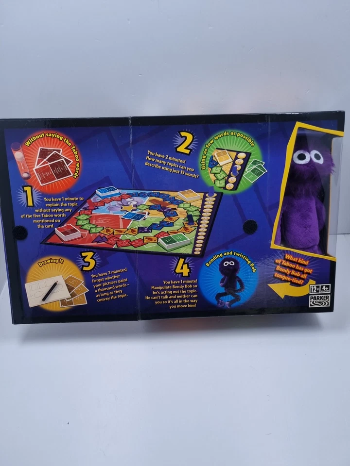 The Big Taboo Board Game + Bendy Bob Plush Toy Family Party Game Christmas fun! - Image 3 of 4