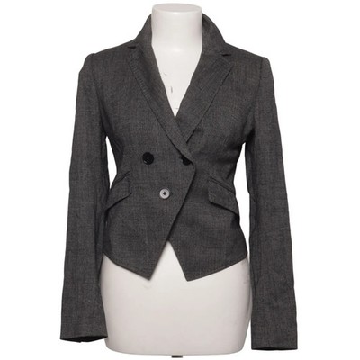 Paul Smith Black, Blazer, Größe: 42, Grau, Einfarbig, Tweed, Damen #ApH