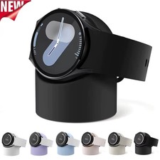 Silicone Charging Stand For Samsung Galaxy Watch 8/7/6/5/4 40mm 44mm 5 Pro 45mm