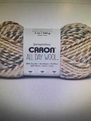 Caron All Day Wool Yarn #6 Super Bulky -- Primary -- NIP