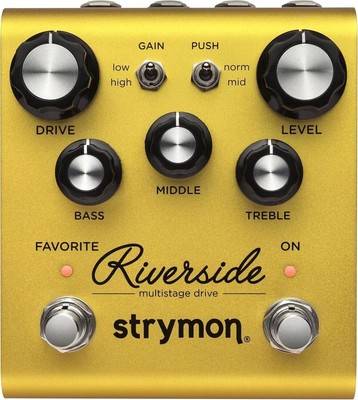 Strymon Riverside Multi-Stage Drive Gitarrenpedal Verzerrung